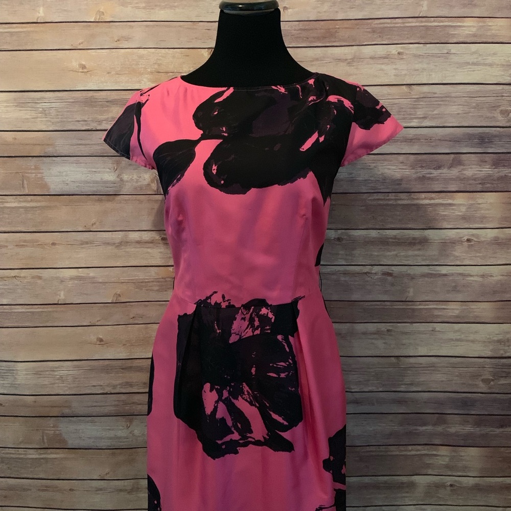 Chetta B pink wiggle dress